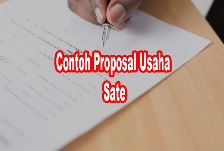 contoh proposal usaha sate