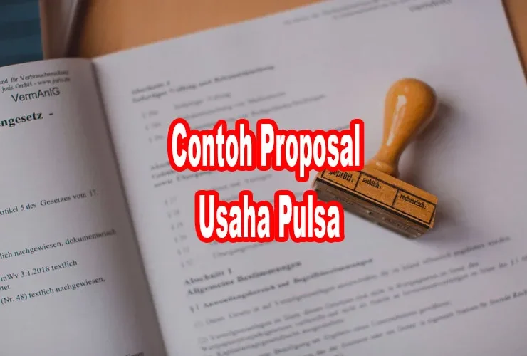 contoh proposal usaha pulsa