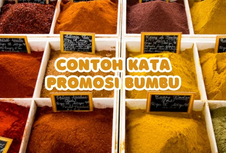 Contoh Kata Promosi Bumbu