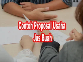 contoh proposal usaha jus buah