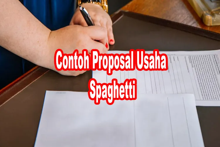 contoh proposal usaha spaghetti