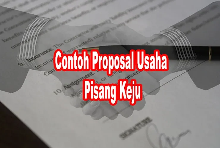 contoh proposal usaha pisang keju