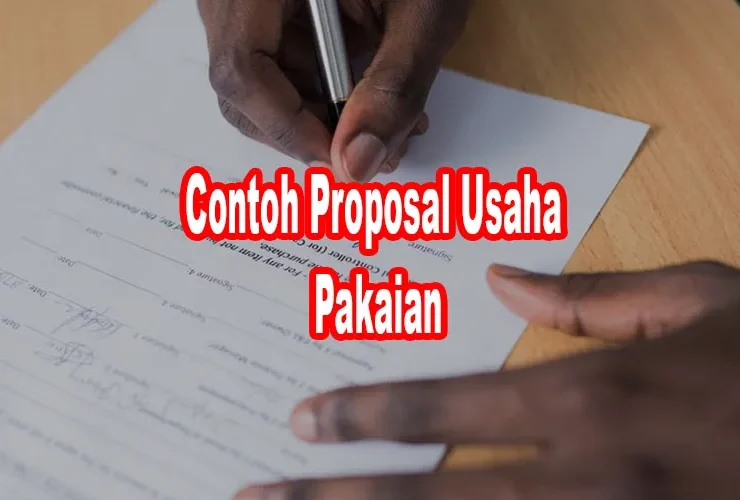 contoh proposal usaha pakaian