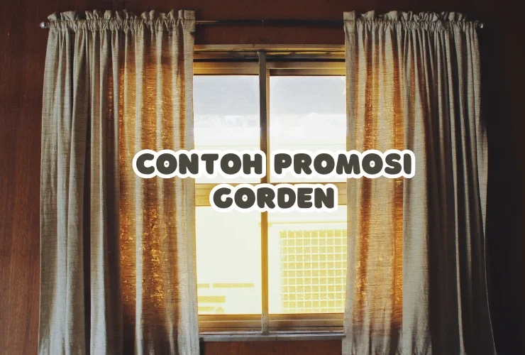 contoh promosi gorden