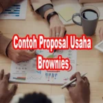 contoh proposal usaha brownies