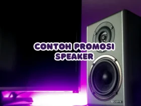 contoh promosi speaker